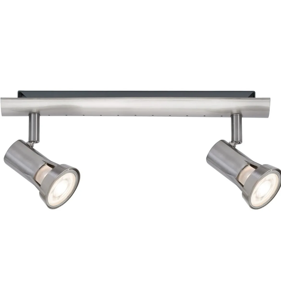 Paulmann No. 66699 Strahler Teja 2-flammig Nickel satiniert ohne Leuchtmittel, max. 10W GU10