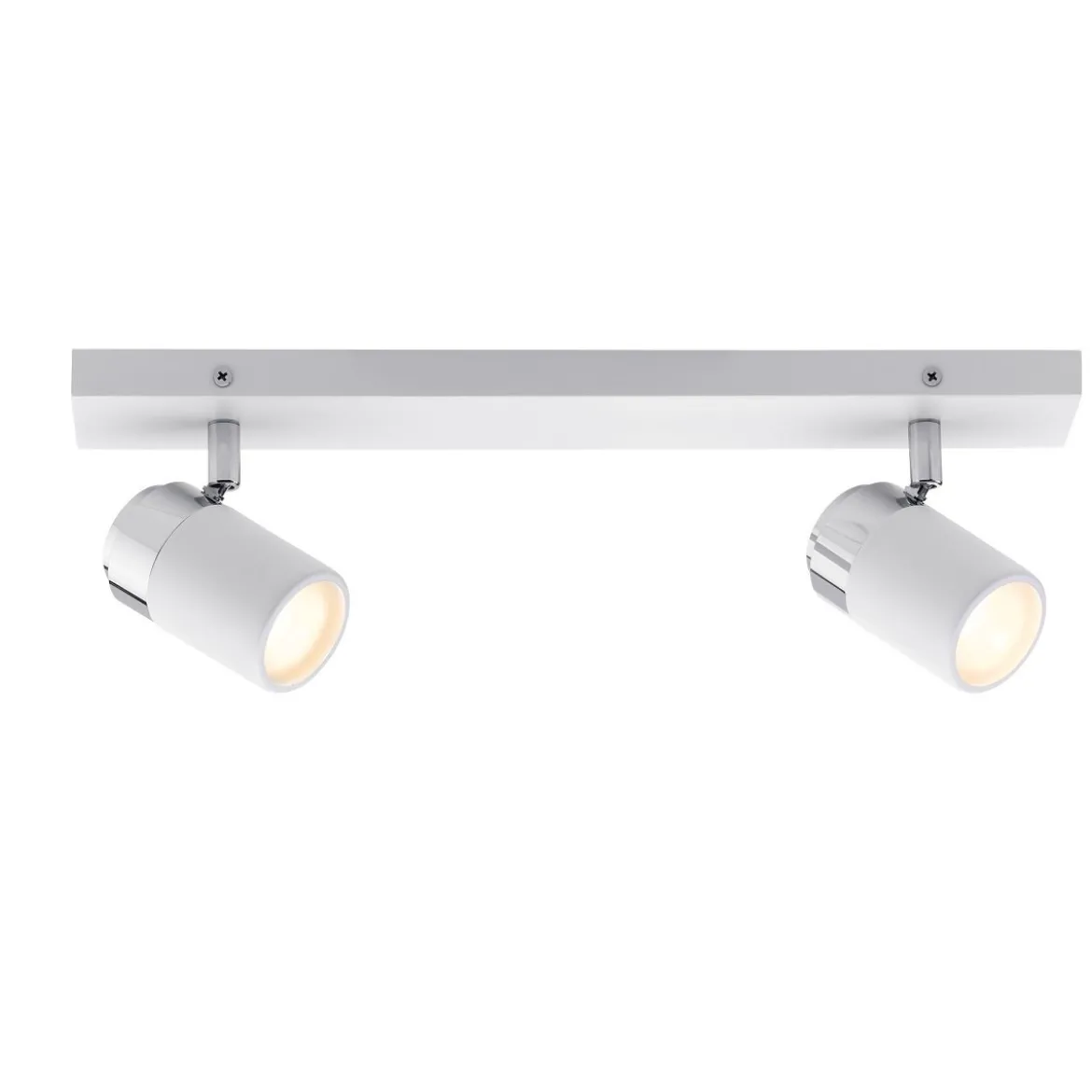 Paulmann No. 66711 Strahler Zyli 2-flammig Weiß Chrom max. 10W GU10 IP44