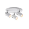 Paulmann No. 66712 Strahler Zyli 3-flammig Rondell Weiß Chrom max. 10W GU10 IP44