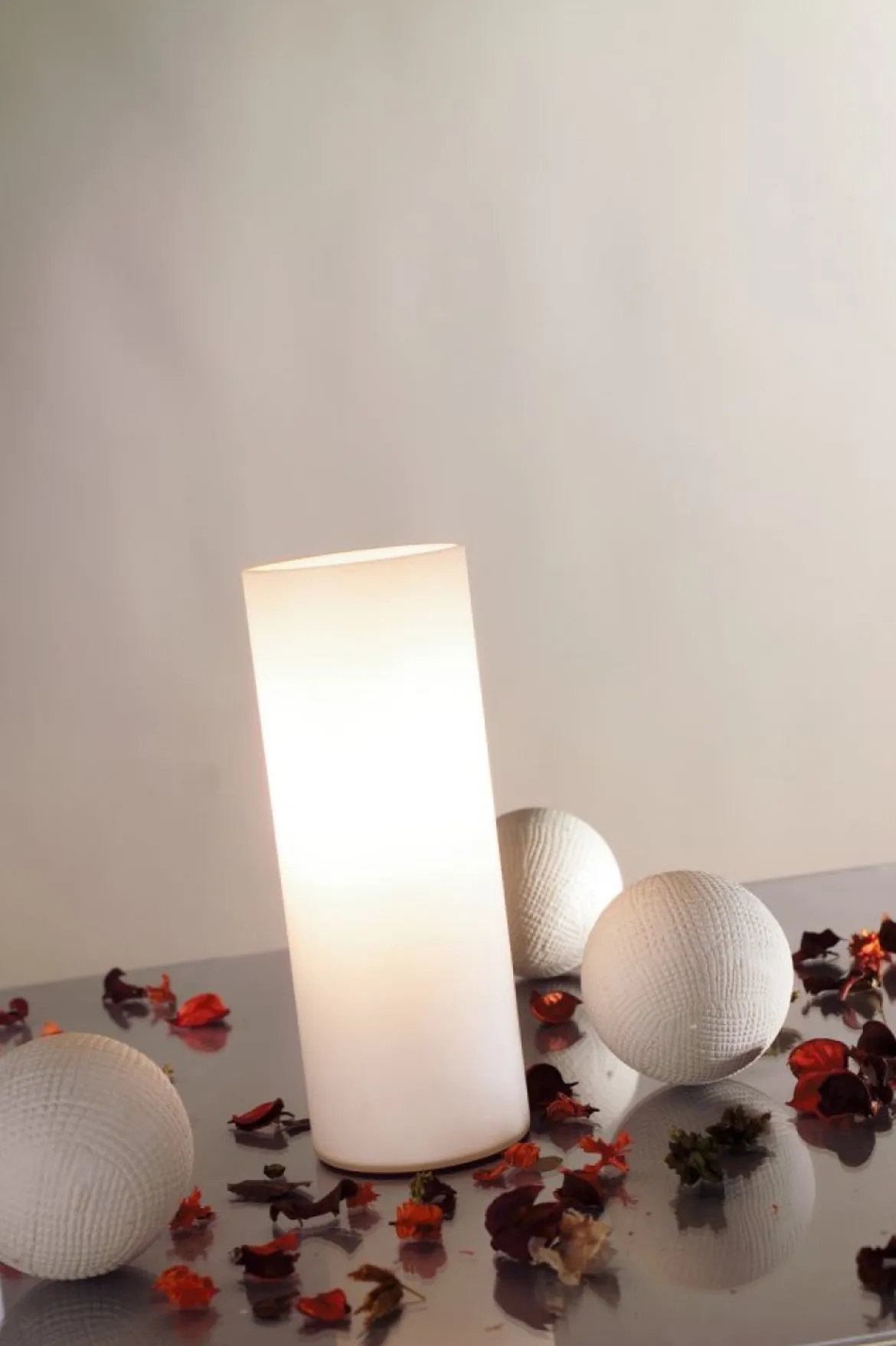 Paulmann No. 77010 Tischleuchte Noora Opal, Glas