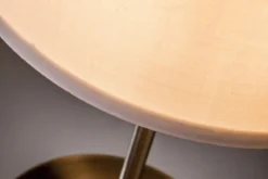 Paulmann No. 70923 Tischleuchte Tessa Creme, Eisen gebürstet 45 cm