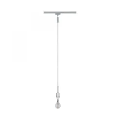 Paulmann No. 96969 URail DecoSystem Pendel Chrom matt max. 20W E14 ohne Leuchtmittel