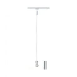 Paulmann No. 95437  URail 2Easy Basic Pendel Weiß ohne Leuchtmittel, max. 20W E27