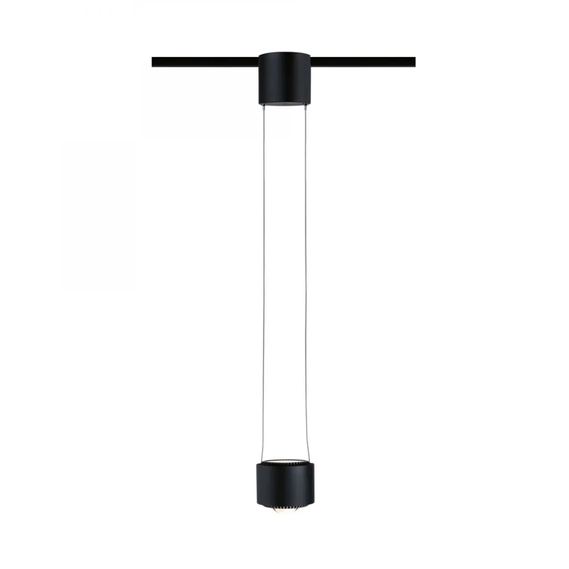 Paulmann No. 94972 URail LED Pendel Aldan 1-flammig schwarz dimmbar