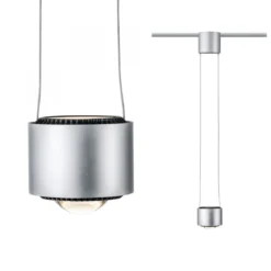 Paulmann No. 95520 URail LED Pendel Aldan 13W schwarz Chrom matt dimmbar