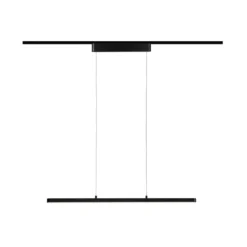 Paulmann No. 96816 URail LED Pendel Lento Schwarz 41W 2700K dimmbar