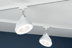 Paulmann No. 95447 URail LED Spot Arena 15 Watt Weiß, Chrom dimmbar
