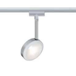 Paulmann No. 96891 URail LED Spot Discus 5 Watt Chrom matt, Chrom dimmbar