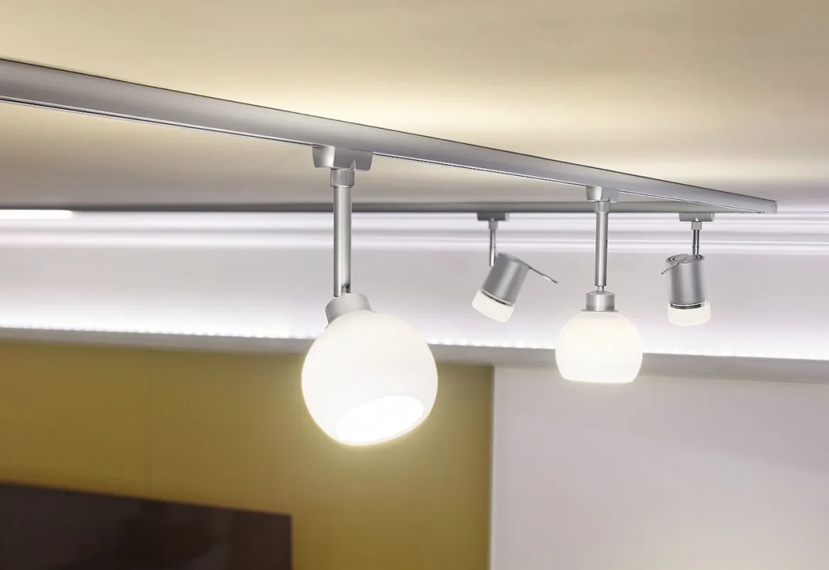 Paulmann No. 95182 URail LED-Spot 1x3,5W DecoSystems 230V, Chrom matt