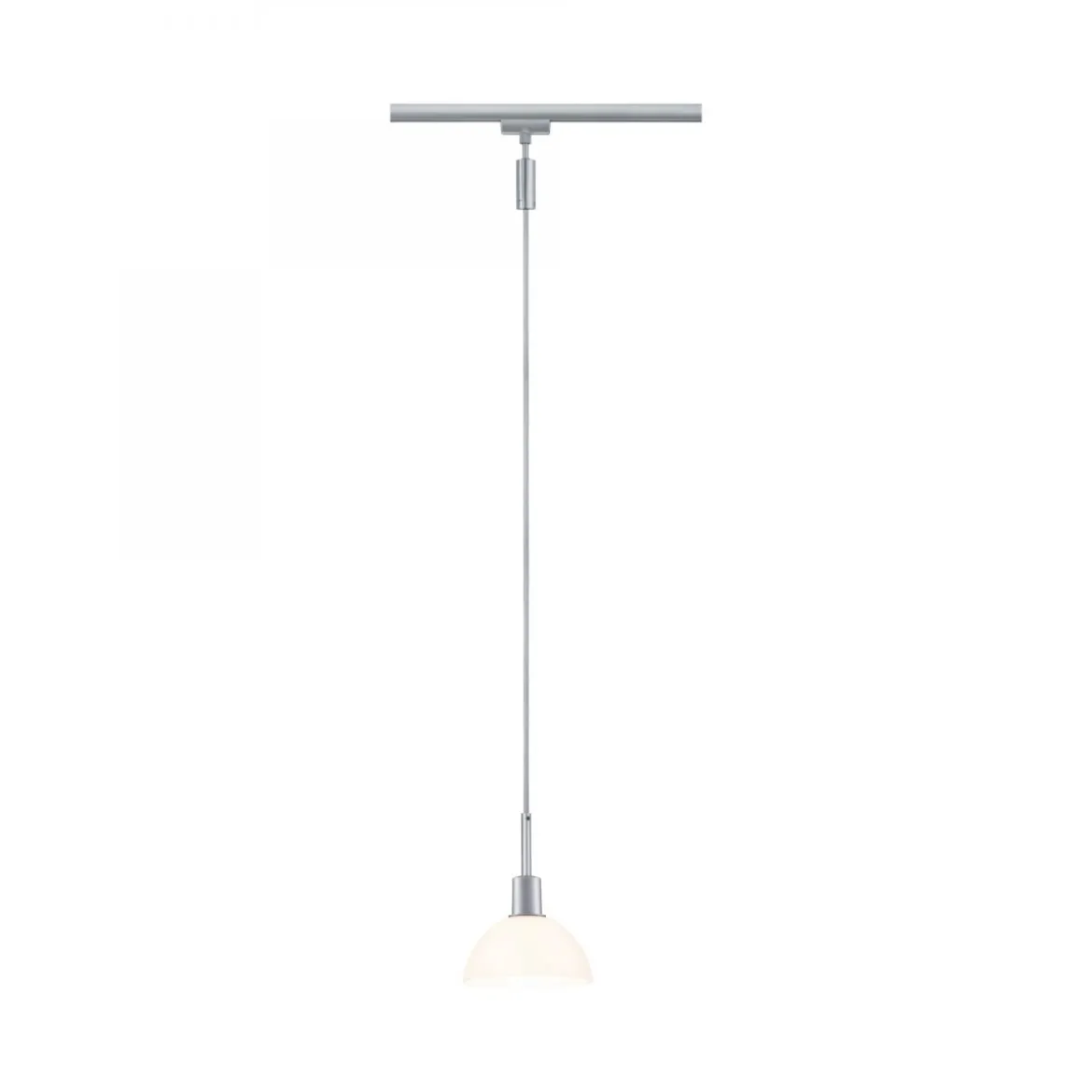 Paulmann No. 96972 URail Pendel Sarrasani Chrom matt Opal ohne Leuchtmittel E14