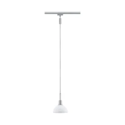 Paulmann No. 96972 URail Pendel Sarrasani Chrom matt Opal ohne Leuchtmittel E14