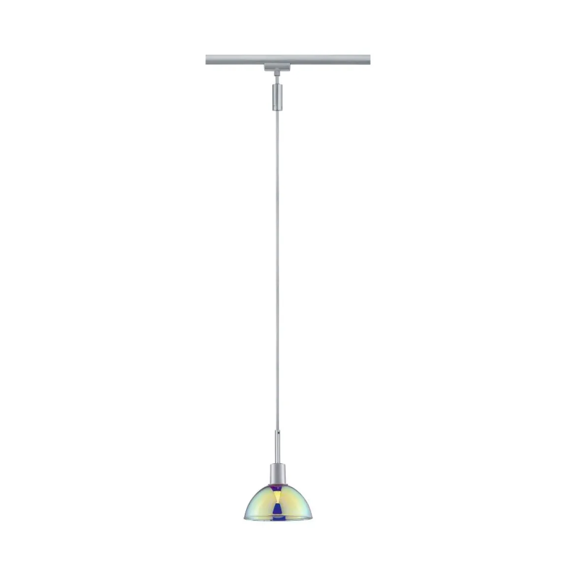 Paulmann No. 96975 URail Pendel Sarrasani Chroma matt Dichroic ohne Leuchtmittel E14