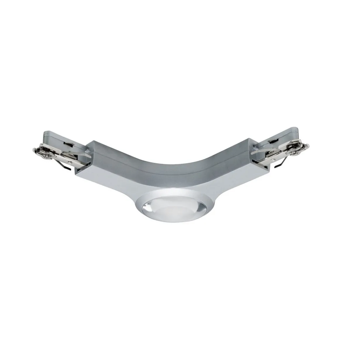 Paulmann No. 95485 URail Schienensystem LED L-Verbinder dimmbar Chrom matt