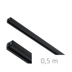 Paulmann No. 96903 URail Schienensystem Zubehör Schiene 0,5m 230V schwarz