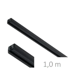 Paulmann No. 96904 URail Schienensystem Zubehör Schiene 1m 230V schwarz