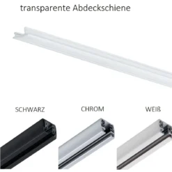 Paulmann No. 95126 URail Schienensystem Zubehör Abdeckschiene 68cm transparent