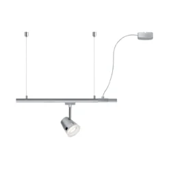 Paulmann No. 95416 URail Schienensystem Stromeinspeisung Kabel 2m 230V Chrom matt