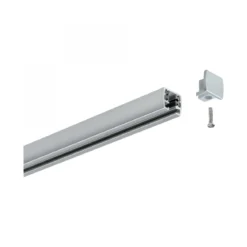 Paulmann No. 95496 URail Schienensystem Zubehör Endkappe 2er-Pack Chrom matt