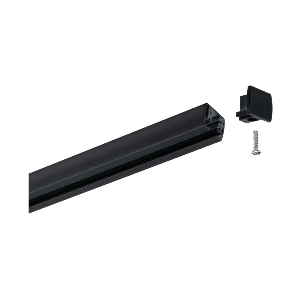Paulmann No. 96961 URail Schienensystem Zubehör Endkappe 2er-Pack Schwarz