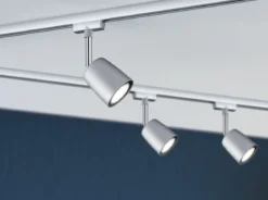 Paulmann No. 96897 URail Schienensystem Set Cover Chrom matt G10 max. 4x10W