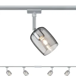 Paulmann No. 96899 URail Schienensystem Set Blossom Rauch Chrom matt G9 max. 4x10W