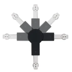 Paulmann No. 96909 URail schwarzes Schienensystem Gelenk-Verbinder II schwarz