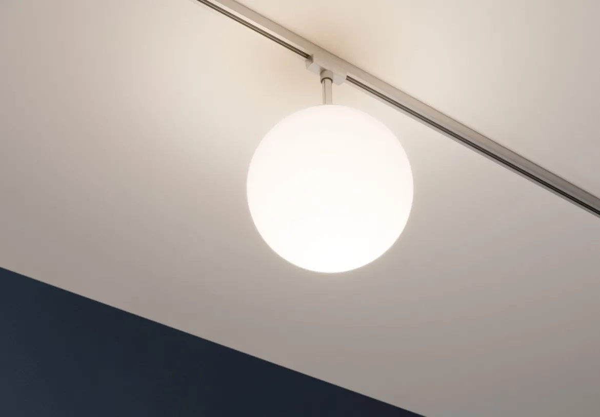 Paulmann No. 97602 URail Spot Ceiling Globe Small Chrom matt
