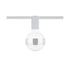 Paulmann No. 94974 URail Spot Ceiling Socket E27 Weiß dimmbar ohne Leuchtmittel
