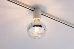Paulmann No. 94974 URail Spot Ceiling Socket E27 Weiß dimmbar ohne Leuchtmittel