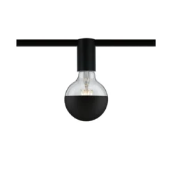Paulmann No. 94975 URail Spot Ceiling Socket E27 Schwarz dimmbar ohne Leuchtmittel