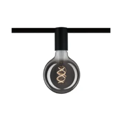 Paulmann No. 94975 URail Spot Ceiling Socket E27 Schwarz dimmbar ohne Leuchtmittel