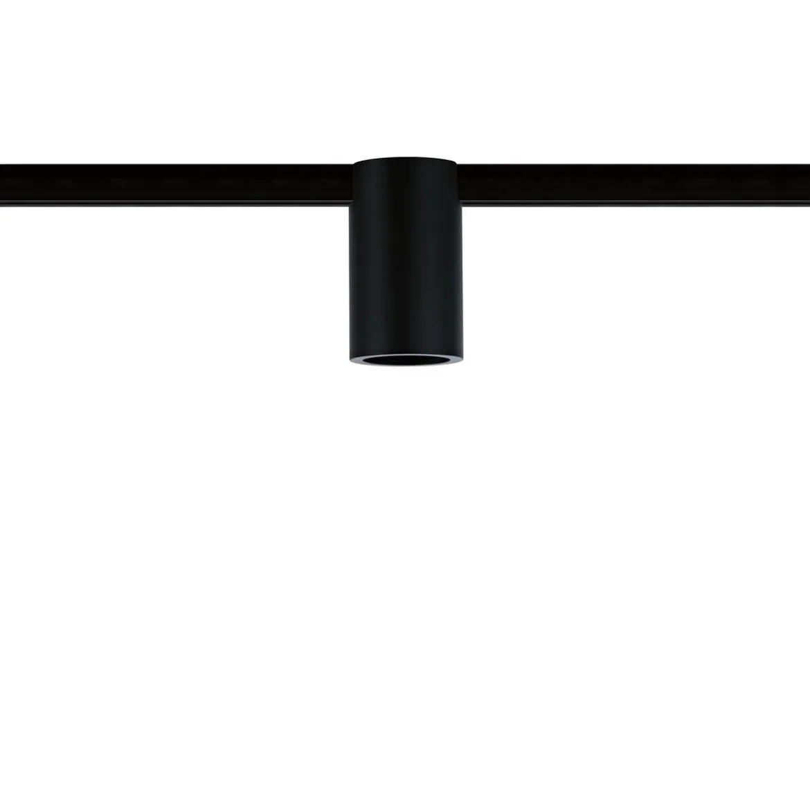 Paulmann No. 94975 URail Spot Ceiling Socket E27 Schwarz dimmbar ohne Leuchtmittel