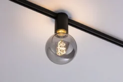 Paulmann No. 94975 URail Spot Ceiling Socket E27 Schwarz dimmbar ohne Leuchtmittel