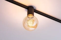 Paulmann No. 94975 URail Spot Ceiling Socket E27 Schwarz dimmbar ohne Leuchtmittel