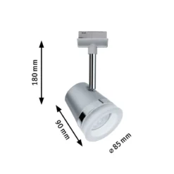 Paulmann No. 97613 URail Spot Cone Chrom matt, Chrom