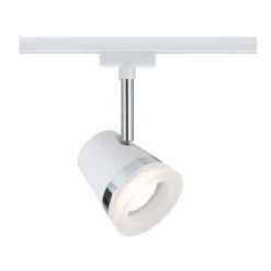 Paulmann No. 95362 URail Spot Cone Weiß,Chrom ohne Leuchtmittel, max. 10W GU10