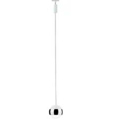 Paulmann No. 95458 URail System LED Pendel Capsule II 1x6W Weiß Chrom 230V Metall dimmbar