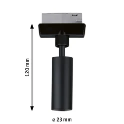 Paulmann No. 96914 URail Universal Pendel Adapter Schwarz Metall Kunststoff