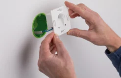 Paulmann No. 92923 Wandeinbauleuchte LED 2,7W Weiß mit Bewegungssensor