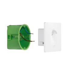 Paulmann No. 92923 Wandeinbauleuchte LED 2,7W Weiß mit Bewegungssensor