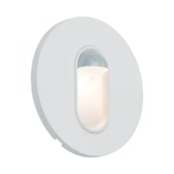 Paulmann No. 92925 Wandeinbauleuchte LED 2,7W rund Weiß mit Bewegungssensor
