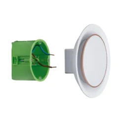 Paulmann No. 92926 Wandeinbauleuchte Dekorativ Weiß matt, 1er Set