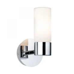 Paulmann No. 70839 Wandleuchte Eleon IP44 1-flammig Chrom ohne Leuchtmittel, max. 33W G9