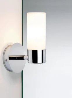 Paulmann No. 70839 Wandleuchte Eleon IP44 1-flammig Chrom ohne Leuchtmittel, max. 33W G9