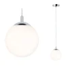 Paulmann 70895 Pendelleuchte Globe Satin Chrom E27 max. 20W IP44