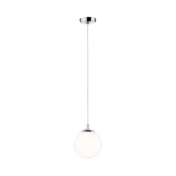 Paulmann 70895 Pendelleuchte Globe Satin Chrom E27 max. 20W IP44