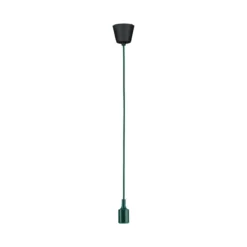 Paulmann 78429 Pendelleuchte Ketil E27 max. 60W grün schwarz
