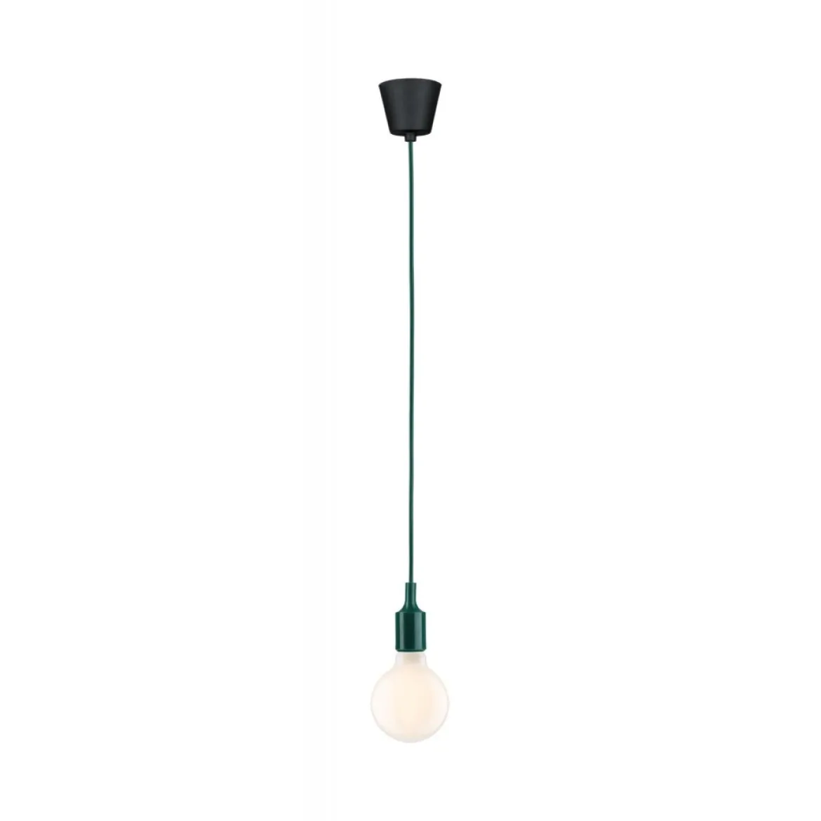 Paulmann 78429 Pendelleuchte Ketil E27 max. 60W grün schwarz