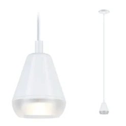 Paulmann 76991 Pendelleuchte Luia Satin Weiß GU10 max.10W IP44