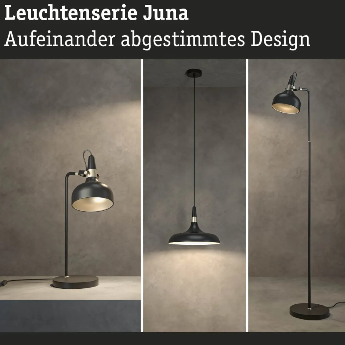 Paulmann 78481 Pendelleuchte Neordic Juna Champagner Schwarz E27